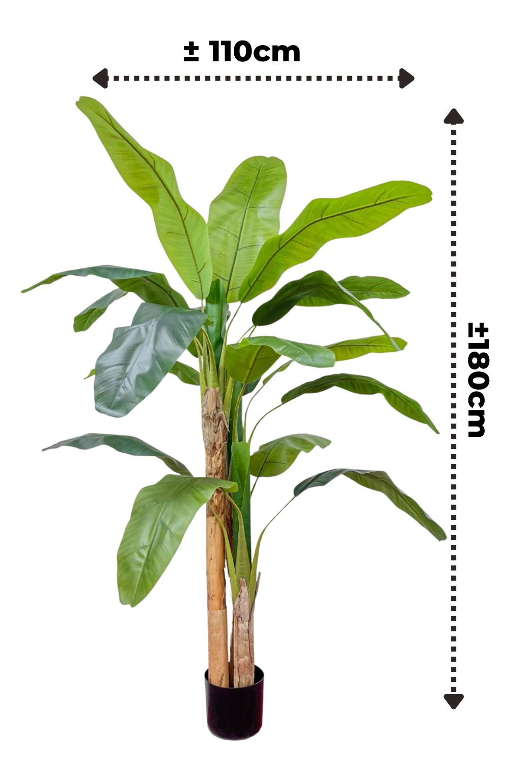 Kunstplant Bananenboom